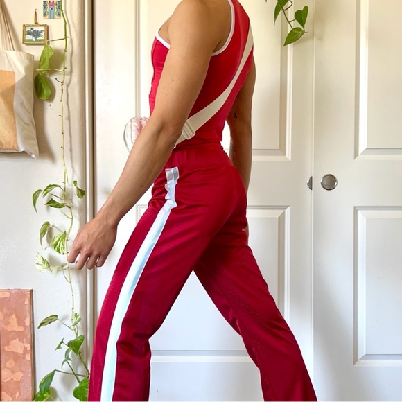 Y2K Red Nike Sweatpants - Picture 3 of 7